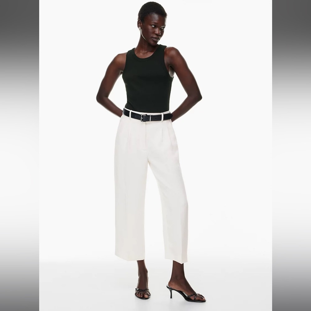 Aritzia Cropped Effortless Pant